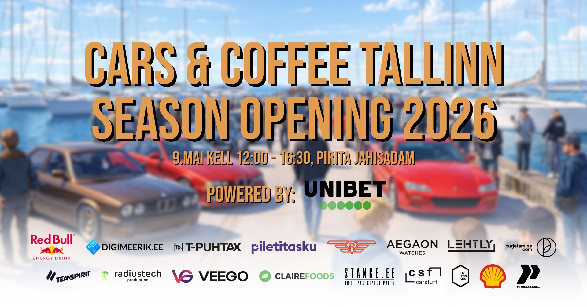 Cars & Coffee Tallinn – Season Opening 2026
