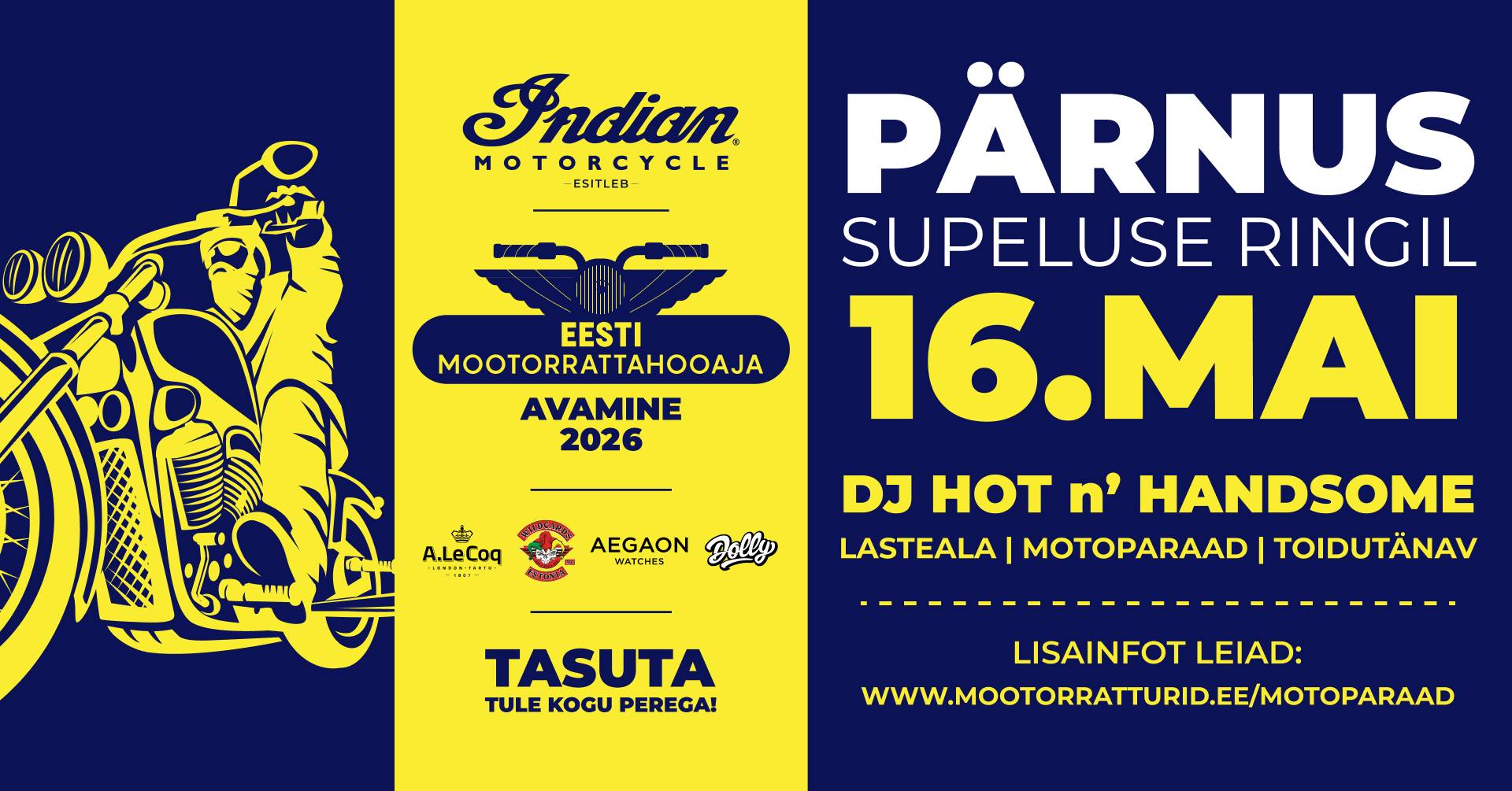 Eesti Mootorrattahooaja Avamine 2026